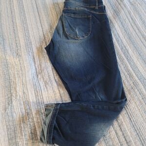 Hot Kiss Deep Blue Skinny Jeans